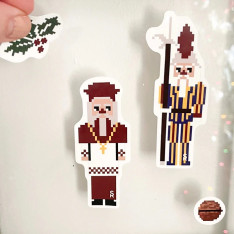 Nutcracker Cling Set